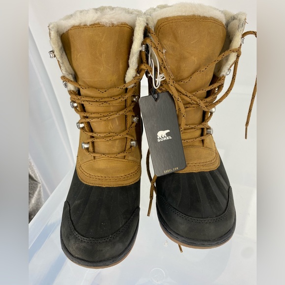 Sorel Waterproof Lace-Up Boots SZ 6 - Picture 4 of 12